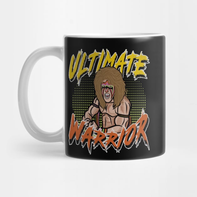 Ultimate Warrior Toon by MunMun_Design